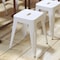 Flash Furniture 18 Inch White Metal Stool, 4PK ET-BT3503-18-WH-GG - alternate 6